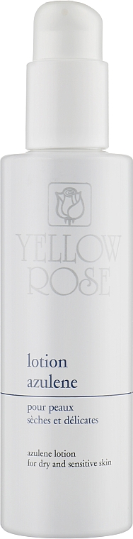 Азуленовий лосьйон для сухої та чутливої шкіри, з вітаміном Е та алантоїном - Yellow Rose Lotion Azulene — фото N1