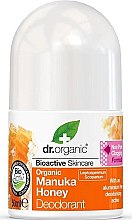 Парфумерія, косметика Дезодорант "Мед манука" - Dr. Organic Bioactive Skincare Manuka Honey Deodorant