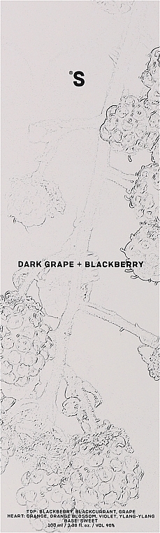 Аромадиффузор "Темный виноград + ежевика" - Sister's Aroma Dark Grape + Blackberry — фото N1