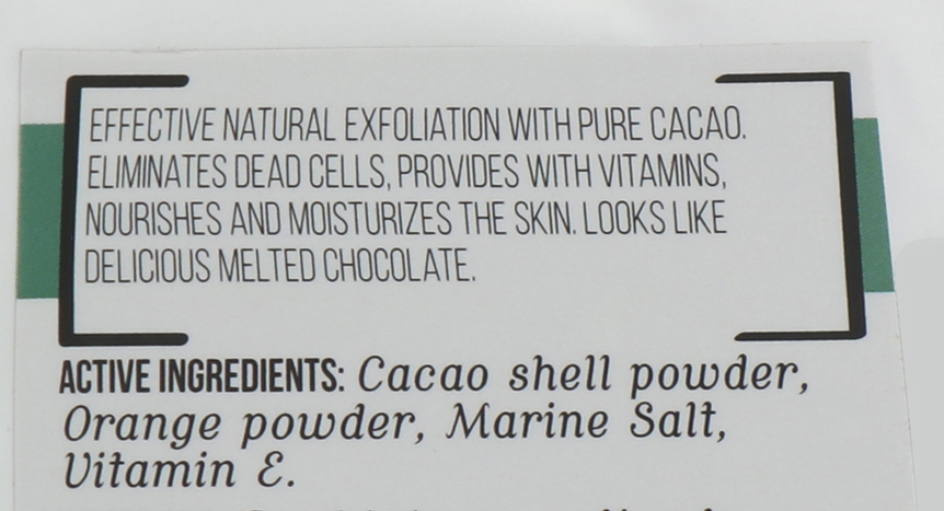 Тонизирующий скраб для тела с какао - Alesso Professionnel Cacao Toning Scrub — фото N3