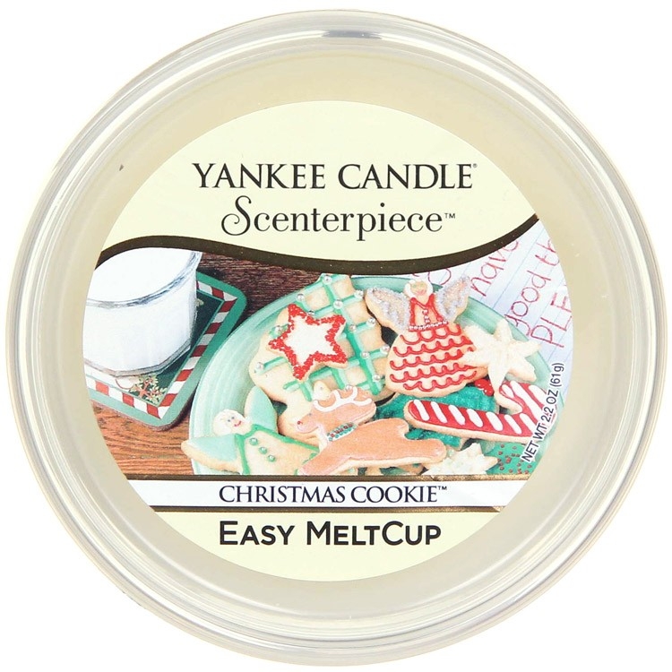 Ароматический воск - Yankee Candle Christmas Cookie Scenterpiece Easy MeltCup — фото N1