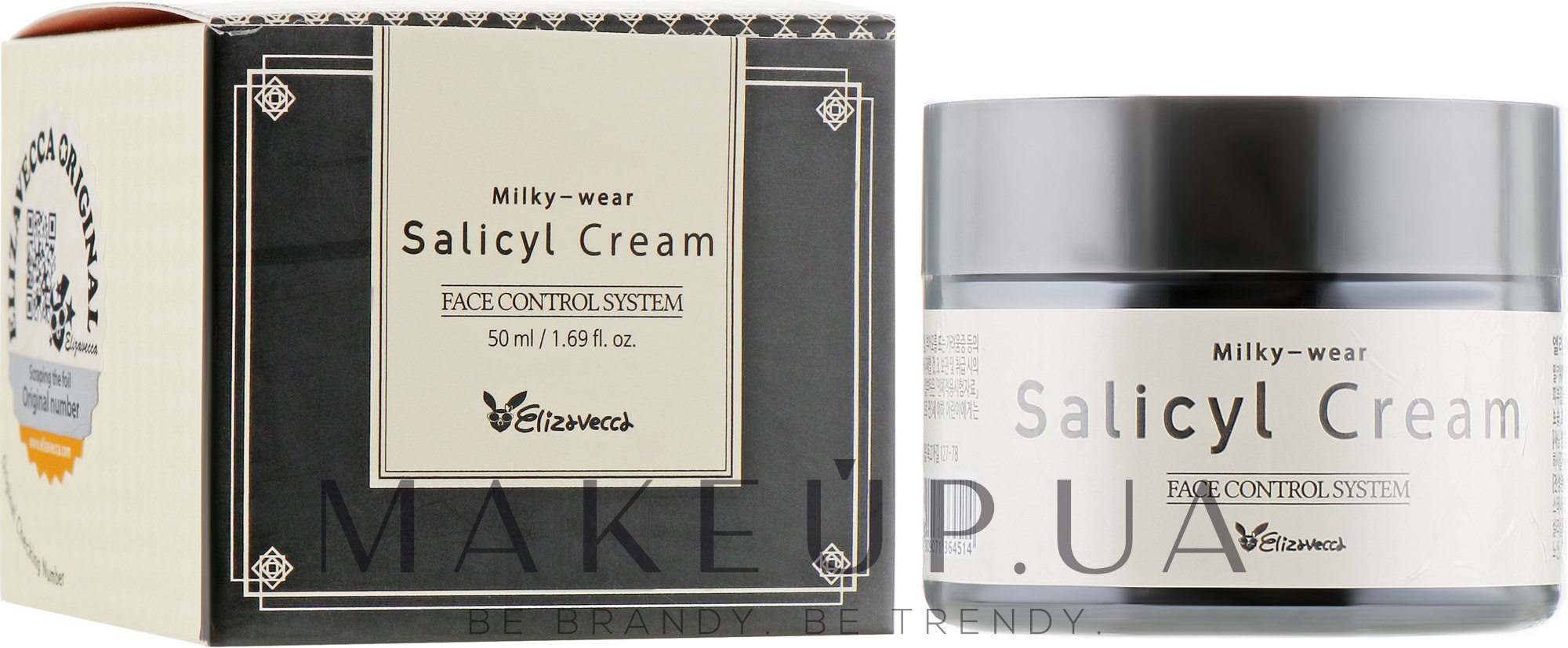 Крем для лица салициловый с эффектом пилинга - Elizavecca Sesalo Salicyl Cream — фото 50ml