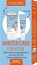 Набір - Floslek Winter Care For Active (sun/cr/30ml + lip/balm/10g) — фото N1