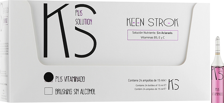 Вітамінний лосьйон з колагеном для зміцнення волосся - Keen Strok Plus Vitaminado — фото N1
