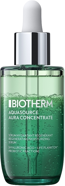Двухфазная увлажняющая сыворотка для лица - Biotherm Aquasource Aura Concentrate