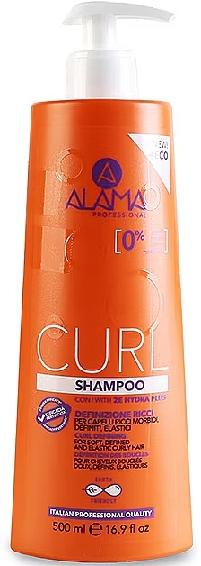 Шампунь для кучерявого волосся - Alama Curl Shampoo — фото N1