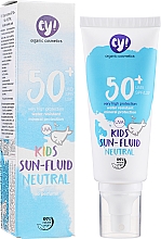 Сонцезахисний флюїд для дітей - Ey! Organic Cosmetics Kids Sun Fluid Neutral SPF 50+ — фото N1