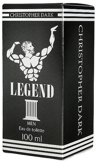 Christopher Dark Legend For Men - Туалетная вода — фото N1