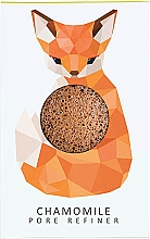 Спонж конняку для обличчя "Лісова лисиця", з ромашкою - The Konjac Sponge Co Chamomile — фото N1