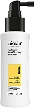 Средство для ухода за кожей головы и тонкими волосами - Nioxin Pro Clinical System 1 Scalp + Hair Thickening Treatment — фото N1