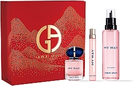 Духи, Парфюмерия, косметика Giorgio Armani My Way - Набор (edp/100ml + edp/30ml + edp/mini/10ml)