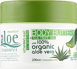 Духи, Парфюмерия, косметика Крем-масло для тела "Чайное дерево" - Pharmaid Aloe Treasures Tea Tree Oil Body Butter