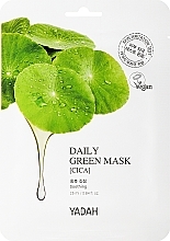 Маска для щоденного застосування "Центела азіатська" - Yadah Daily Green Mask Cica — фото N1
