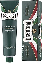Парфумерія, косметика Крем до гоління з екстрактом евкаліпта і ментолу - Proraso Green Line Refreshing Shaving Cream