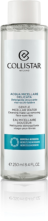 Деликатная мицеллярная вода - Collistar Gentle Micellar Water — фото N1
