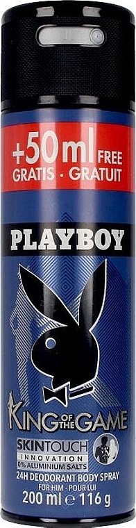 Playboy King Of The Game - Дезодорант — фото N3