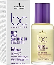 УЦІНКА Олія для волосся - Schwarzkopf Professional Bonacure Frizz Away Smoothing Oil * — фото N2