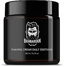 Духи, Парфюмерия, косметика Крем для бритья успокаивающий “Daily Soothing” - Barbarian Shaving Cream Daily Soothing