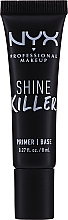 Духи, Парфюмерия, косметика Матирующий праймер для макияжа - NYX Professional Makeup Shine Killer Mini Travel Size
