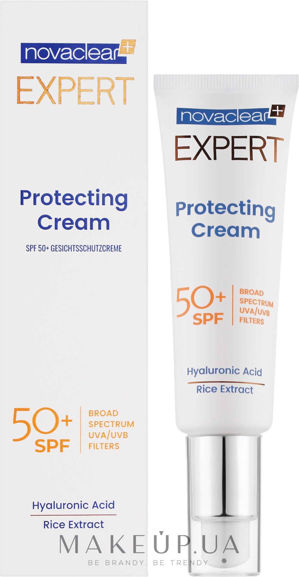 Крем для обличчя з дуже високим ступенем захисту від сонця - Novaclear Expert Protecting Cream SPF 50+ — фото 50ml