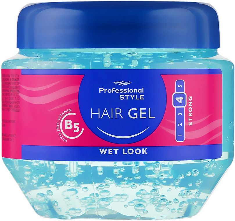 Гель для укладання волосся "Мокрий ефект" - Professional Style Hair Gel Wet Look — фото N1