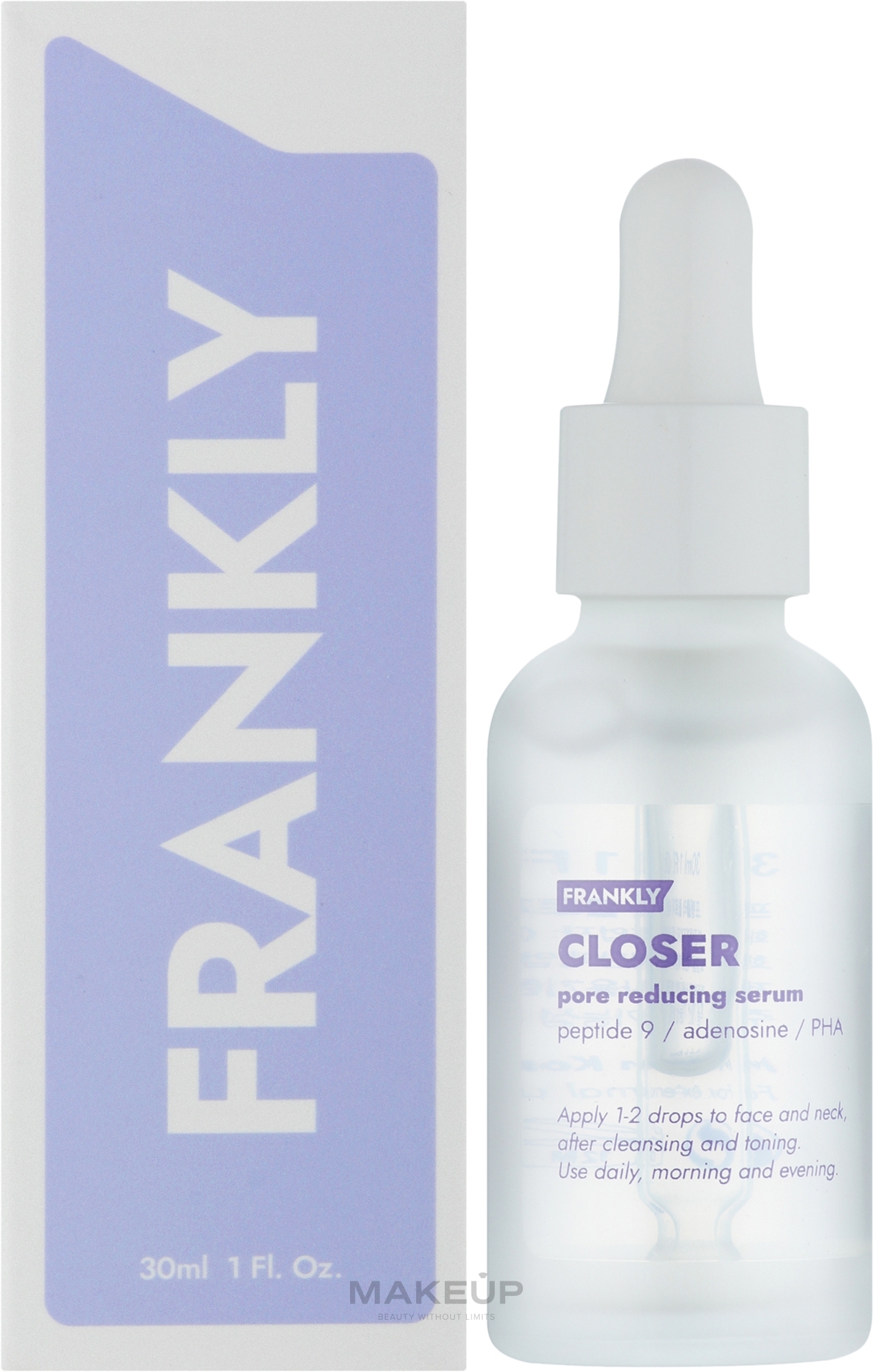 Сыворотка для уменьшения пор с антиэйдж действием - Frankly Closer Pore Reducing Serum — фото 30ml