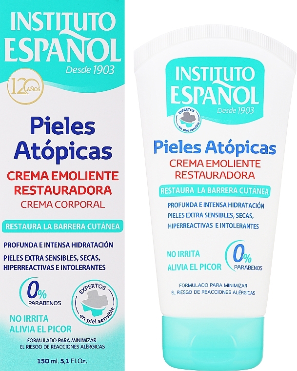 Крем-эмульсия - Instituto Espanol Atopic Skin Restoring Emollient Cream — фото N2