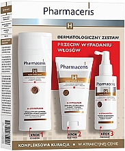 Духи, Парфюмерия, косметика Набор - Pharmaceris H Dermatological Anti-Hair Loss Kit (h/shm/250ml + h/cond/150ml +h/spray/125ml)