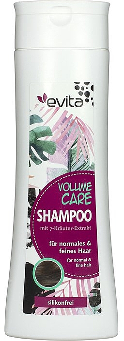 Шампунь для об'єму волосся - Evita Volume Care Shampoo — фото N1