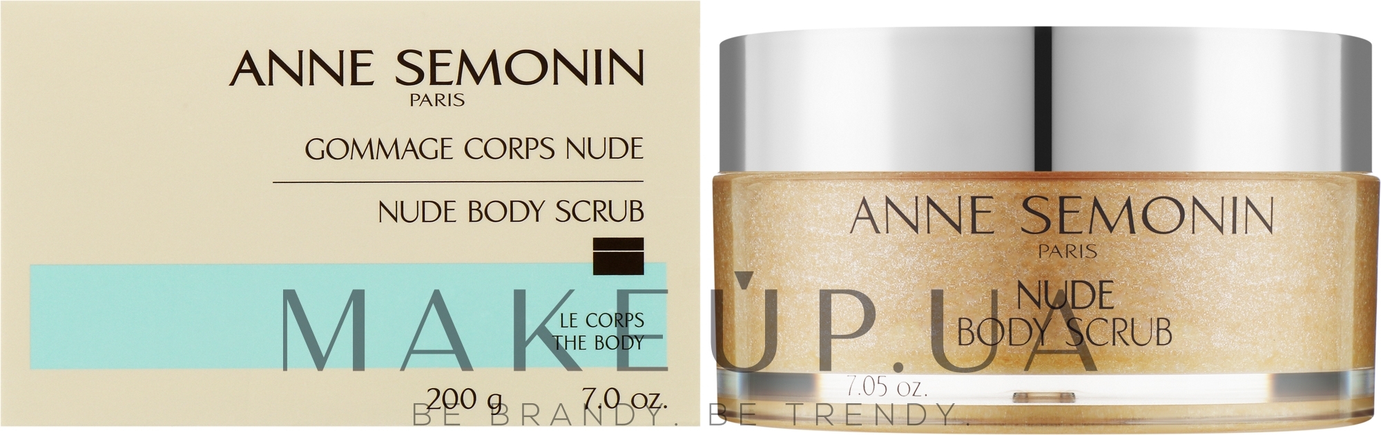 Скраб для тіла - Anne Semonin Nude Body Scrub (тестер) — фото 200ml