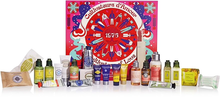 Набір "Адвент-календар", 24 продукти - L'Occitane Cultivators Of Love Advent Calendar — фото N5