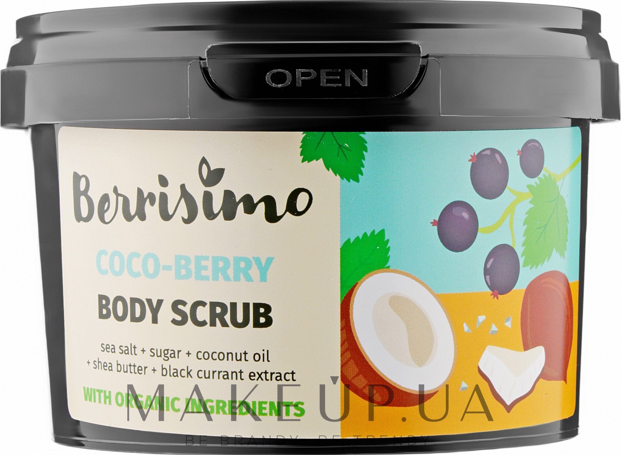 Скраб для тела - Beauty Jar Berrisimo Coco-Berry Body Scrub — фото 350g
