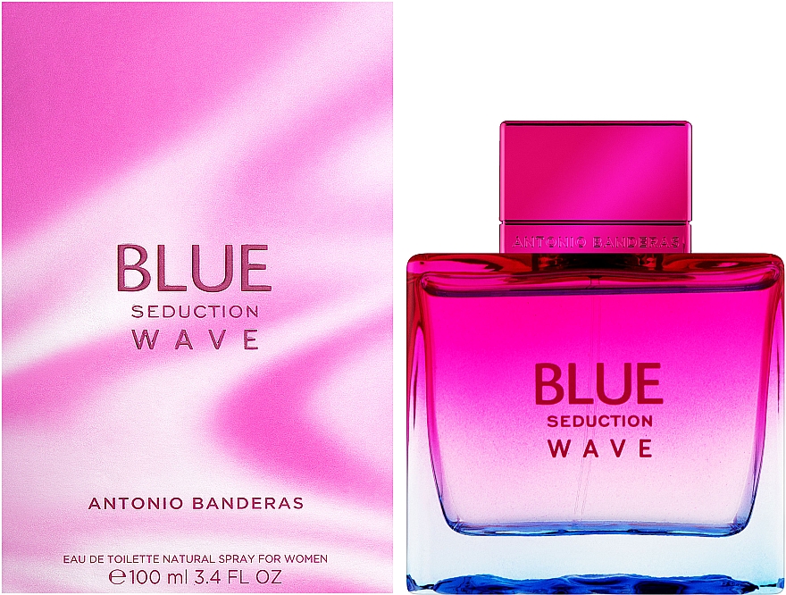 Antonio Banderas Blue Seduction Wave for Her - Туалетная вода — фото N2