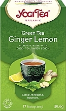 Парфумерія, косметика Органічний зелений чай "Імбир і лимон" - Yogi Tea Green tea Ginger & Lemon