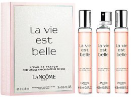 Духи, Парфюмерия, косметика Lancome La Vie Est Belle - Набор (edp/18ml + edp/18ml + edp/18ml)