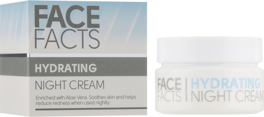 Нічний крем для обличчя - Face Facts Hydrating Night Cream — фото N1