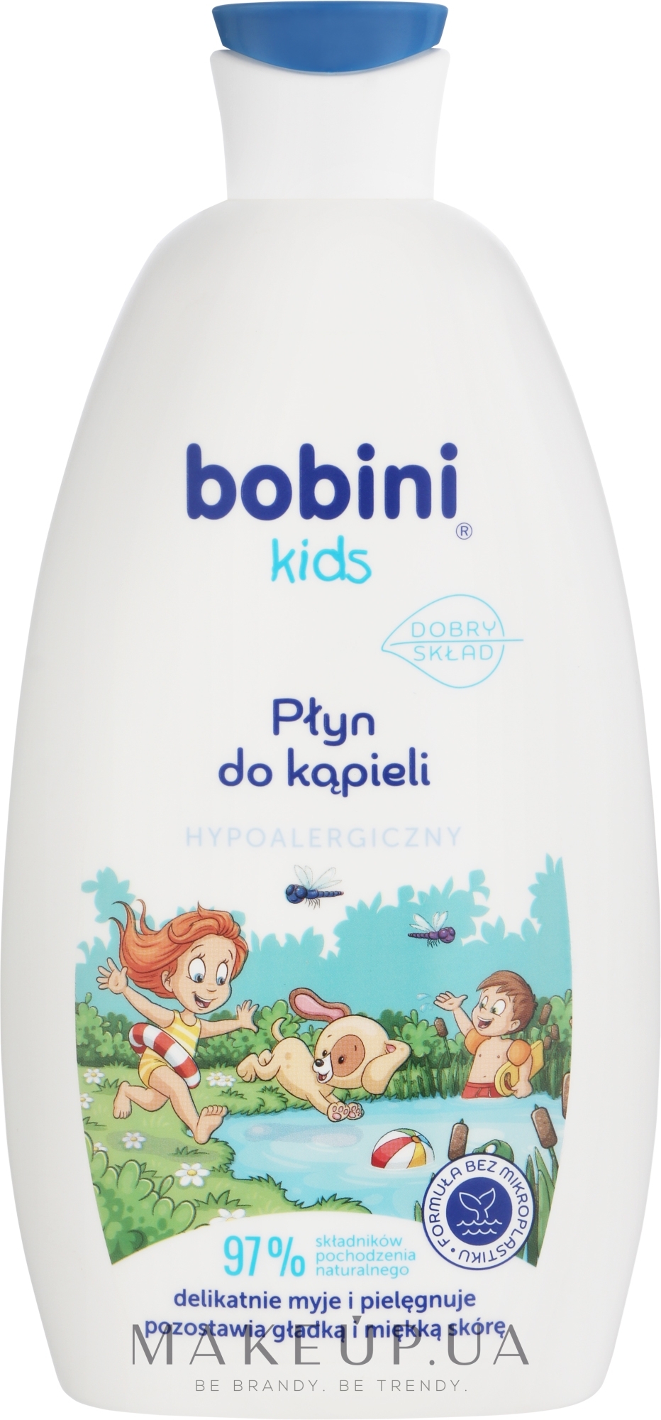 Гіпоалергенна піна для ванни - Bobini Kids Bubble Bath Hypoallergenic — фото 500ml