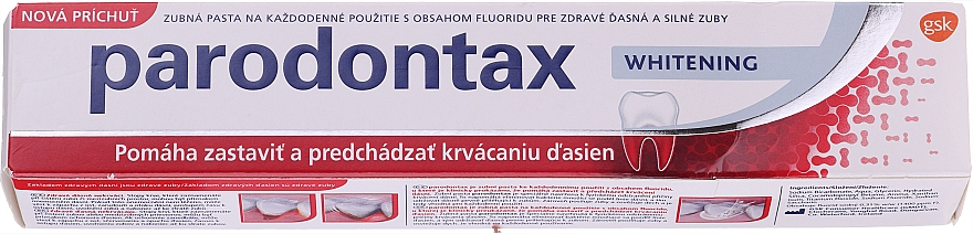 Зубная паста "Бережное отбеливание" - Parodontax Whitening Toothpaste