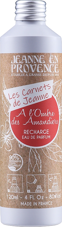 Jeanne en Provence A l'Ombre des Amandiers - Парфюмированная вода (сменный блок)