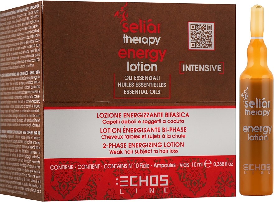 2-фазный лосьон против выпадения волос - Echosline Seliar Therapy — фото N1