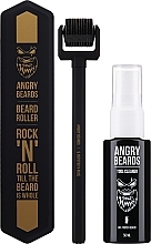 Набір - Angry Beards Beard Roller & Tool Cleaner (roller/1pcs + tool/clean/50ml) — фото N2