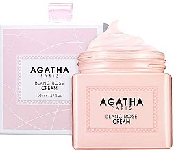 Духи, Парфюмерия, косметика Увлажняющий крем - Agatha Blanc Rose Cream