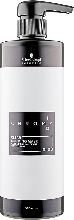 Интенсивная тонирующая бондинг-маска для волос - Schwarzkopf Professional Chroma ID Bonding Color Mask Clear — фото N1