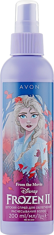 Детский спрей для облегчения расчесывания волос - Avon Frozen II Detangling Spray