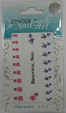 Духи, Парфюмерия, косметика Наклейки для дизайна ногтей, fda-30 - Zinger Nail Art Sticker 133