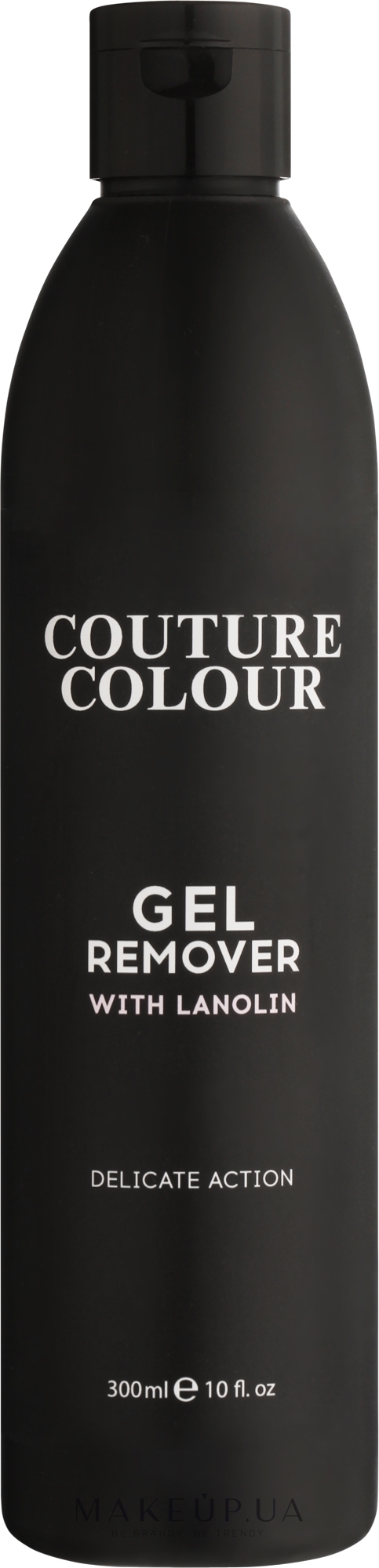 Средство для удаления геля и гель-лака с ланолином - Couture Colour Gel Remover with Lanolin — фото 300ml
