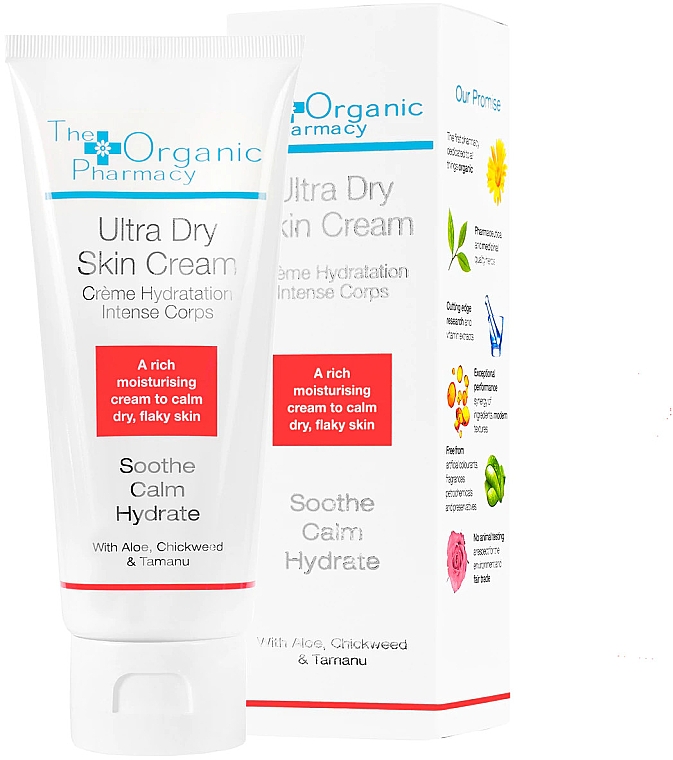 Крем для ультрасухої шкіри - The Organic Pharmacy Ultra Dry Skin Cream — фото N1