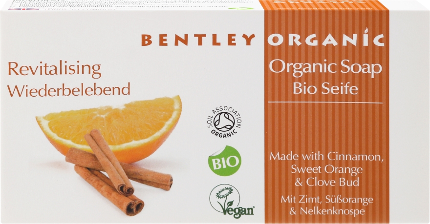 Мыло "Оживляющее" - Bentley Organic Body Care Revitalising Soap Bar — фото N1