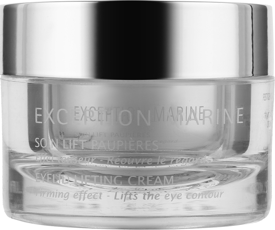 Інтенсивний антивіковий крем-ліфтинг для шкіри навколо очей - Thalgo Exception Marine Eyelid Lifting Cream — фото N3