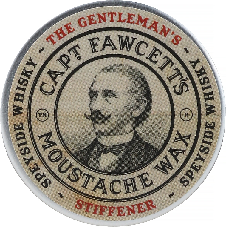 Віск для вусів - Captain Fawcett The Gentleman's Stiffener Malt Whisky Moustache Wax — фото N1